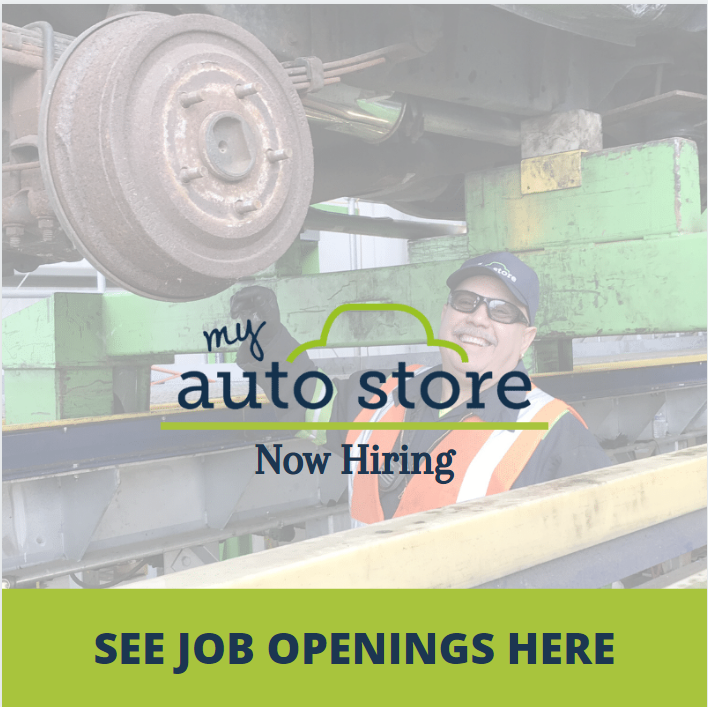 My Auto Store is now hiring! View our careers page