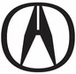 Logo for Acura, the luxury division of Honda. OEM Replacement Auto Parts for Acura